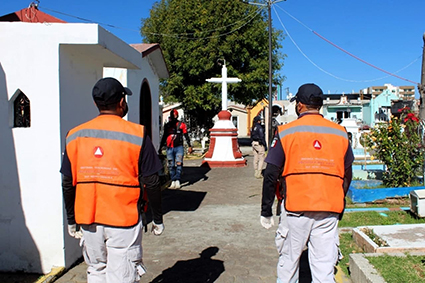 Operativo “Todos Santos 2021”, en acción