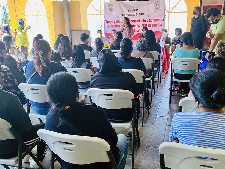 Tonantzin Fernández, cristaliza Apoyo y Empoderamiento