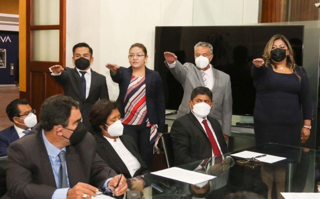 Fueron nombrados funcionarios de Mundo Tlatehui