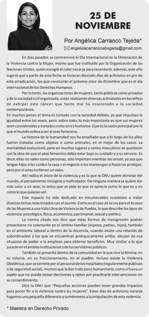 25 de Noviembre