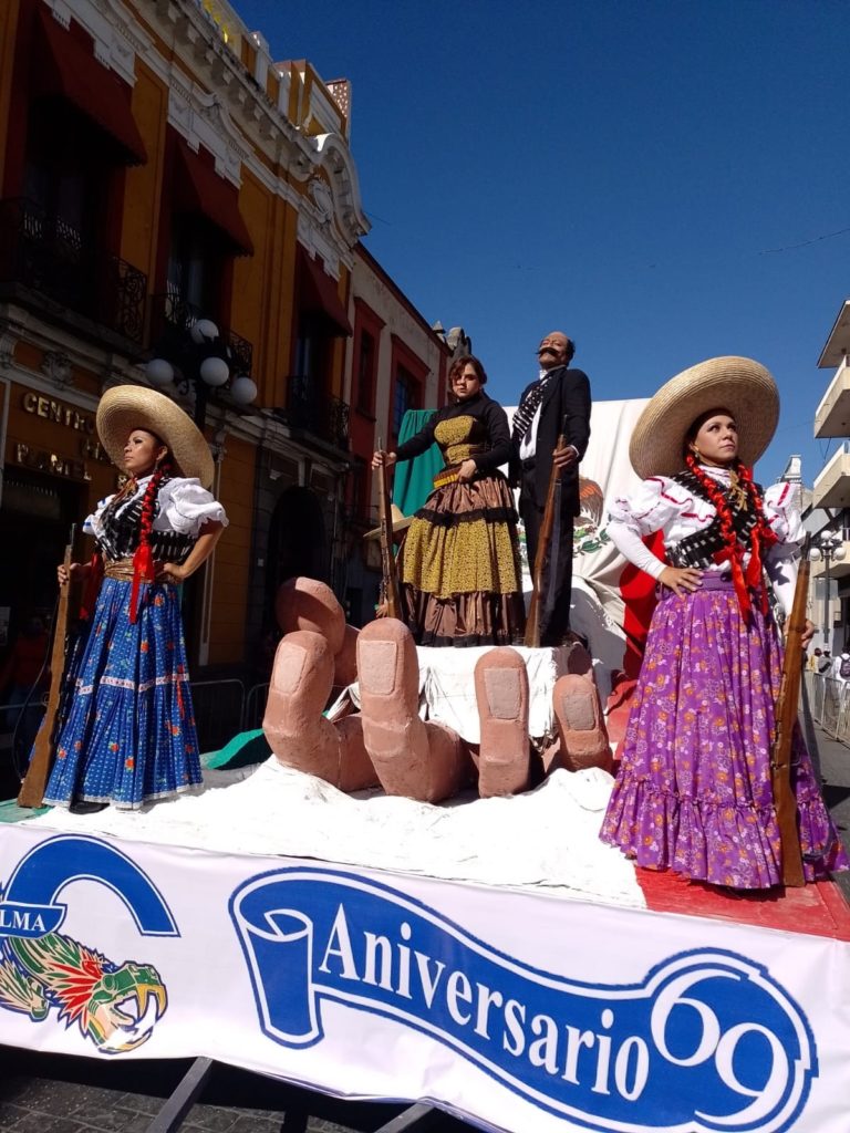 El CELMA, presente en el desfile en Puebla