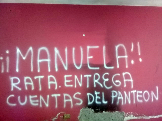 Pueblo de Cocoyotla, pide cuentas a su presidenta
