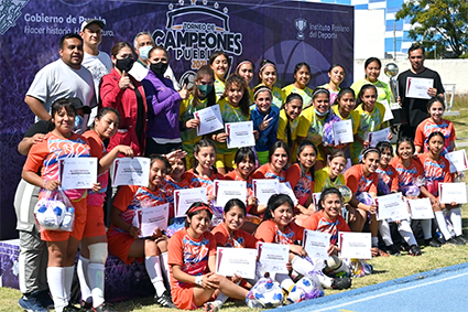 San Andrés Cholula se corona en “Torneo de Campeones Puebla 2021”