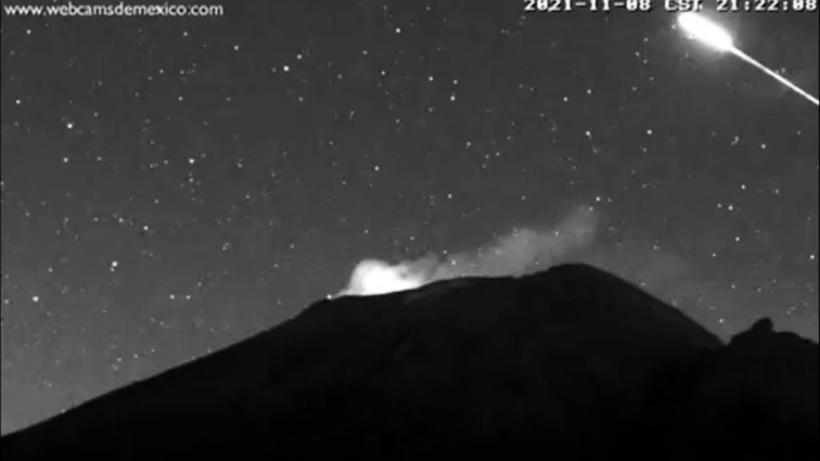 CDMX y el Popocatépetl, testigos del paso de la cápsula Dragon de SpaceX en su regreso a la Tierra