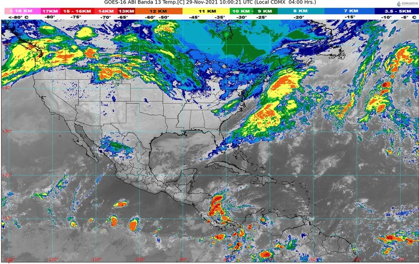 Clima hoy México
