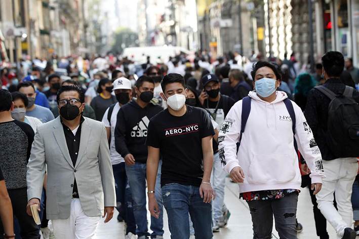 México reporta 37 muertos y 735 contagios de covid en 24 horas