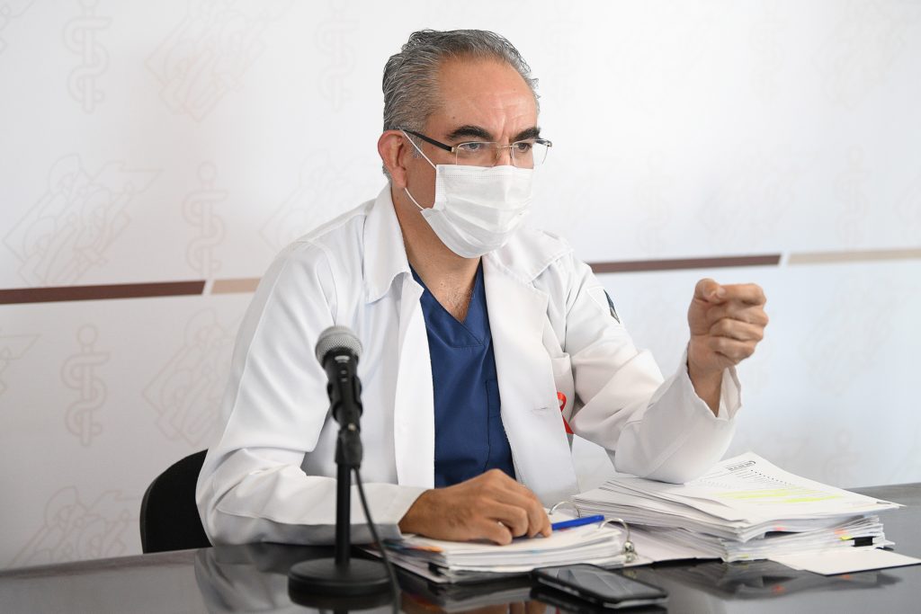 Mantiene Puebla índice de positividad por el virus SARS-CoV-2 por debajo del 10%