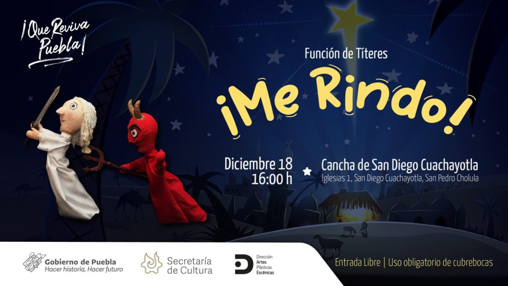 Realizará Cultura obras de teatro de tradiciones navideñas