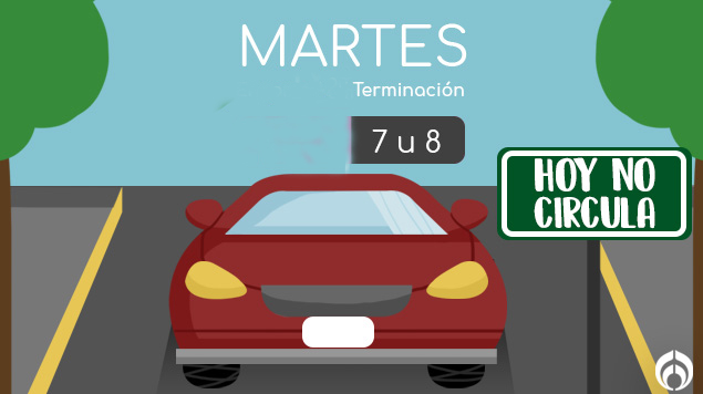 Hoy No Circula para el martes 21 de diciembre en CDMX y Edomex