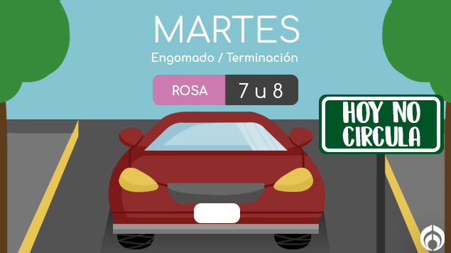 Hoy No Circula para el martes 28 de diciembre en CDMX y Edomex