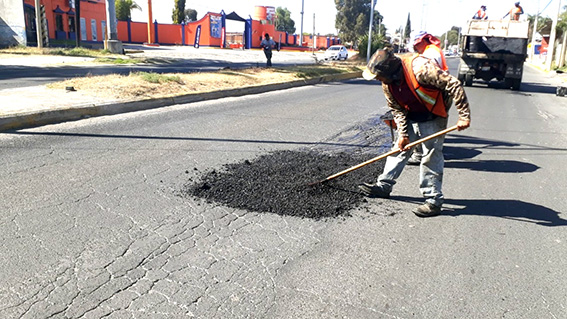Bachea Secretaría de Infraestructura carretera Texmelucan-San Pedro Cholula