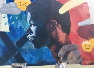 Xpresarte presentó su primer mural