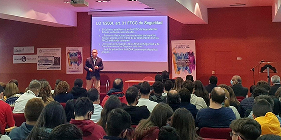 En congreso español en materia de seguridad, presente SSPPC, de SACH