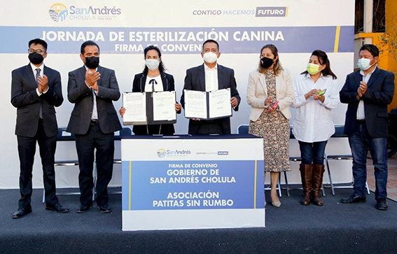 Signa convenio Mundo Tlatehui con “Patitas sin Rumbo