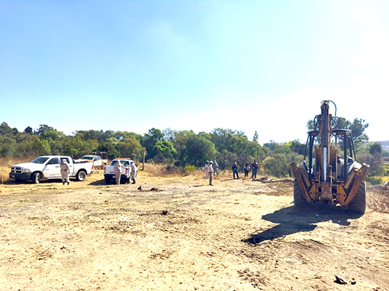 Protección Civil municipal y Pemex clausuran toma clandestina en San Lorenzo Almecatla
