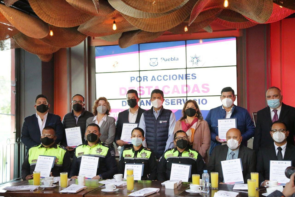 CANIRAC reconoce labor de policías municipales de Puebla
