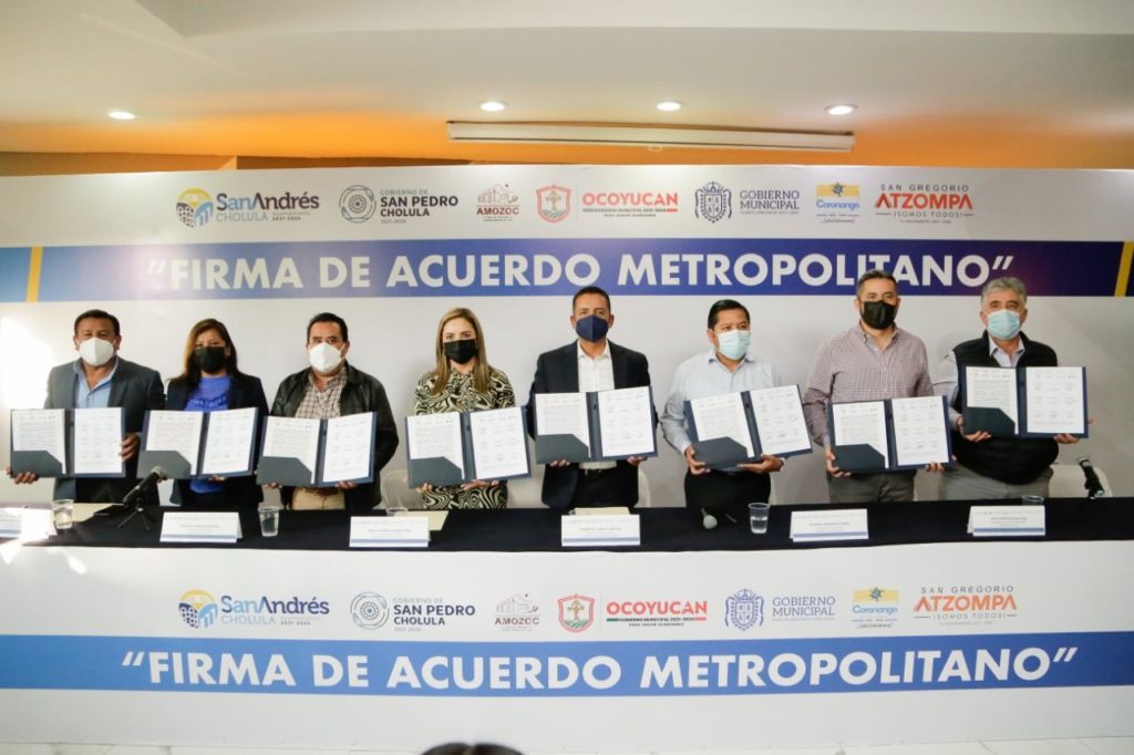 Firman ediles del área conurbada “Acuerdo de Planeación Metropolitana”
