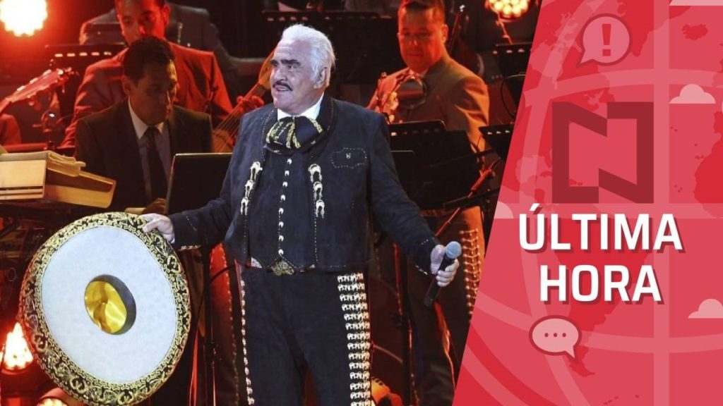 Muere el cantante Vicente Fernández, el gran ídolo de la música mexicana