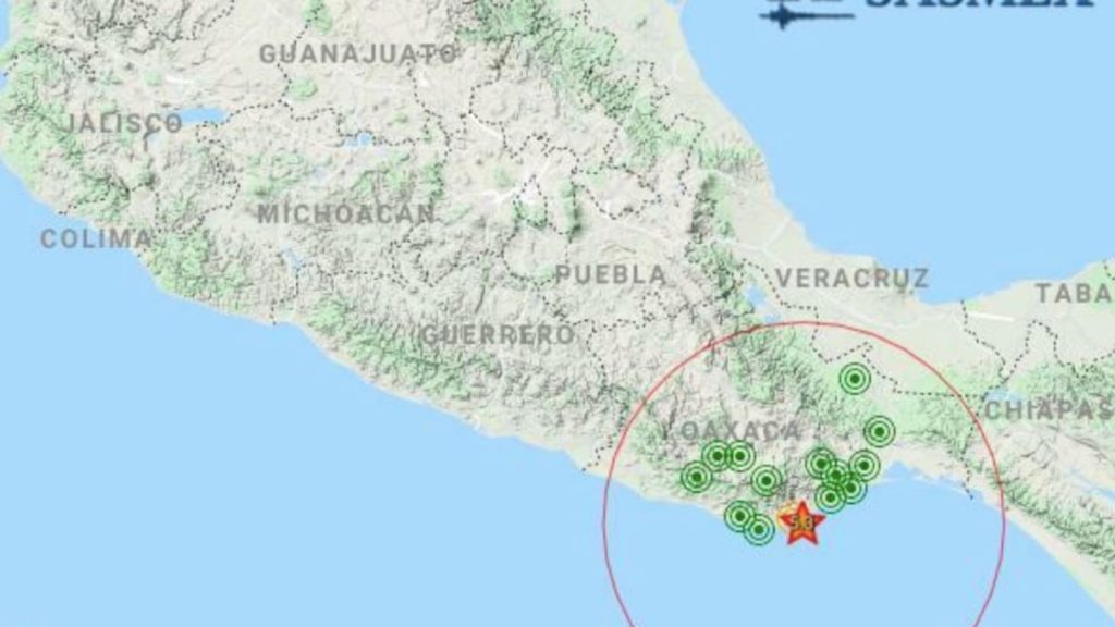 Sismo de magnitud 5.1 se registra en Crucecita, Oaxaca; descartan tsunami