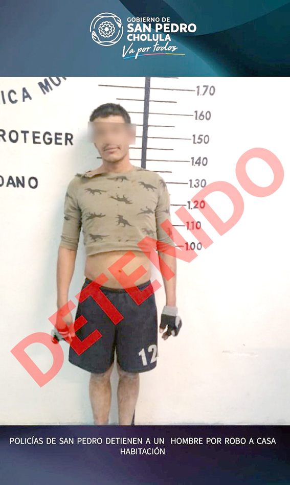 Presunto ladrón detenido por municipales