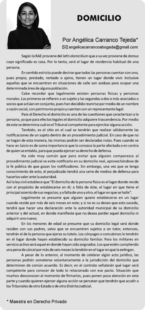 Domicilio