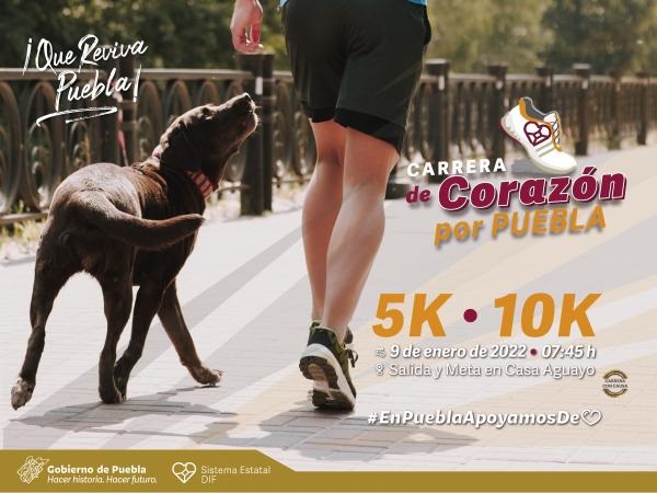 “De Corazón por Puebla”, carrera con causa
