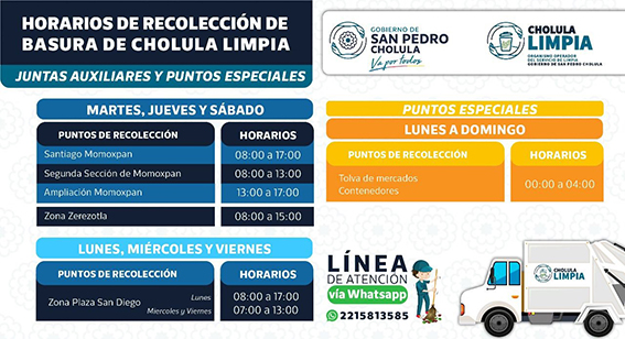 Ayuntamiento establece nuevo esquema de recolección de basura