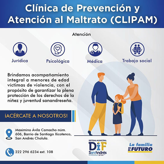 DIF protege los derechos de la niñez a través de la clínica de prevención y atención al maltrato