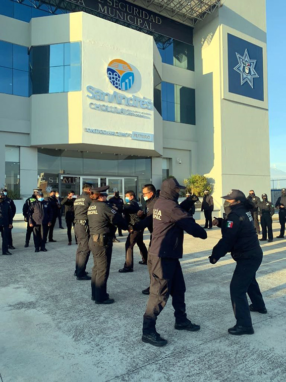 Especialistas de Corea del Sur capacitan a policías municipales de SACH