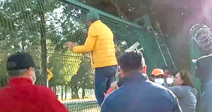 Estudiantes UDALP, trataron de recuperar su campus