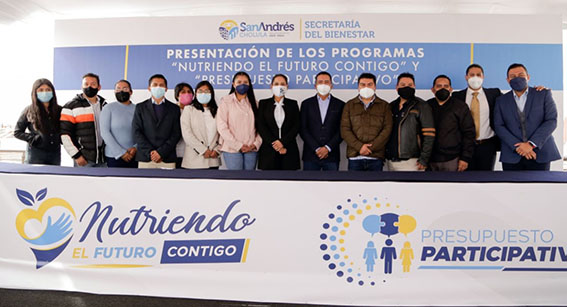 “Nutriendo el Futuro Contigo” y “Presupuesto Participativo”