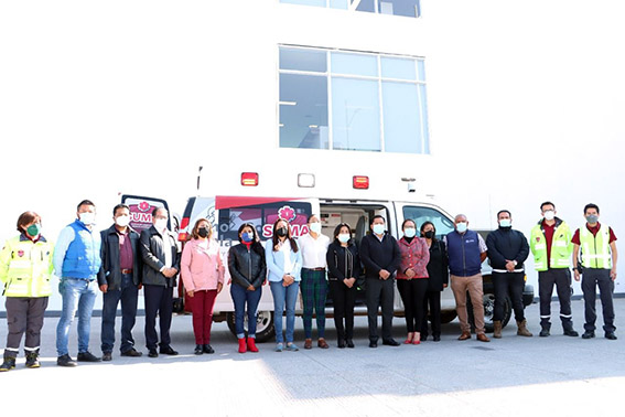 Se contará con ambulancia con servicios intensivos