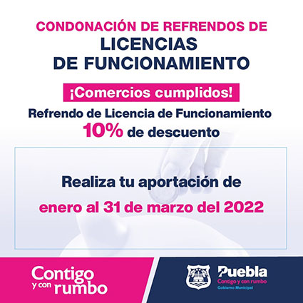 Aprovecha últimos días de condonación en licencias de funcionamiento
