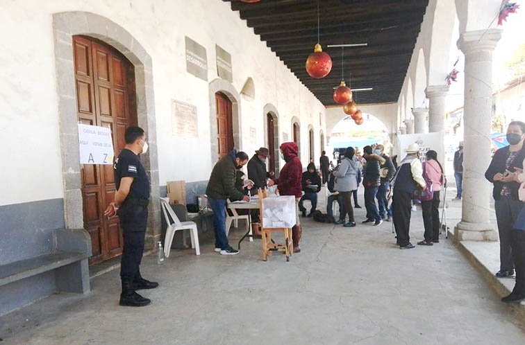 Sin incidentes mayores elección en las 11 juntas auxiliares