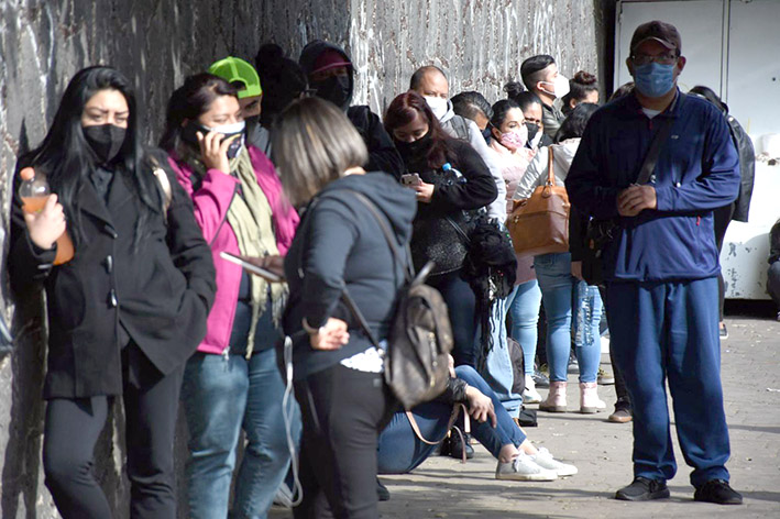 México reporta 33 mil 626 casos en un día