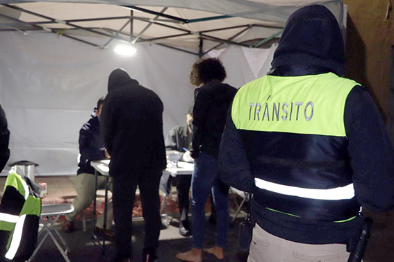 SSC aplica operativo alcoholímetro en San Pedro Cholula