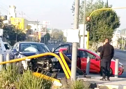 Inició el año chocando en Forjadores de Puebla