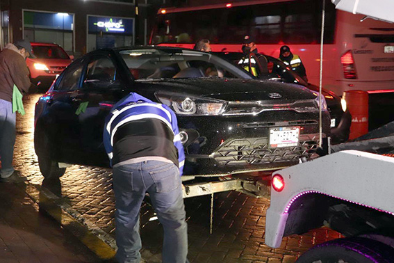 Operativo alcoholímetro de SSC, 30 infractores remitidos al J. C.