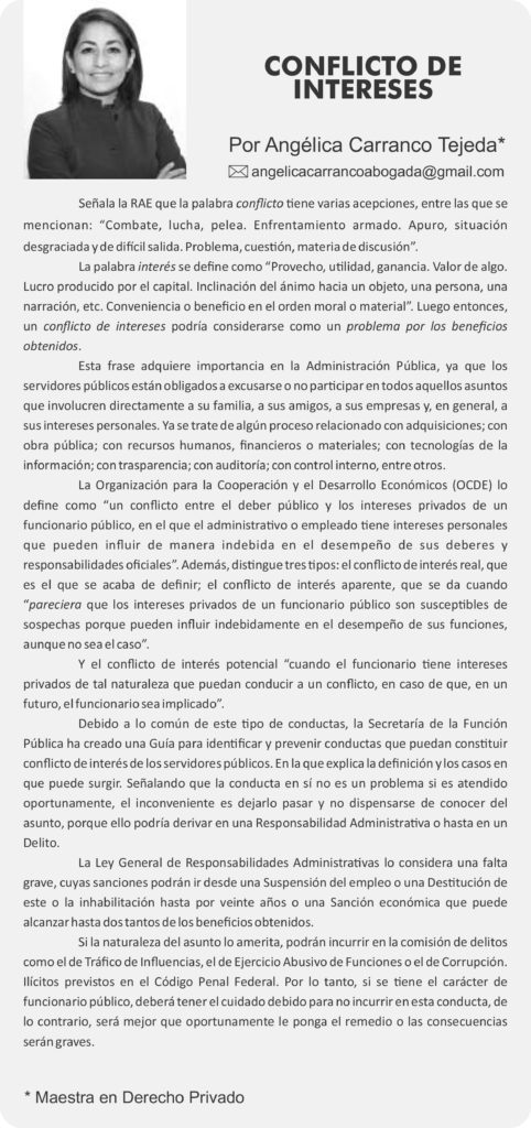 Conflicto de Intereses