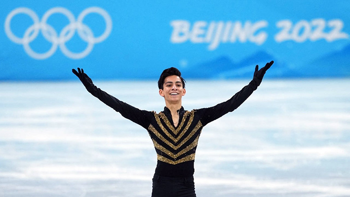 Donovan Carrillo pasa a la final de patinaje artístico en los Juegos Olímpicos Beijing 2022