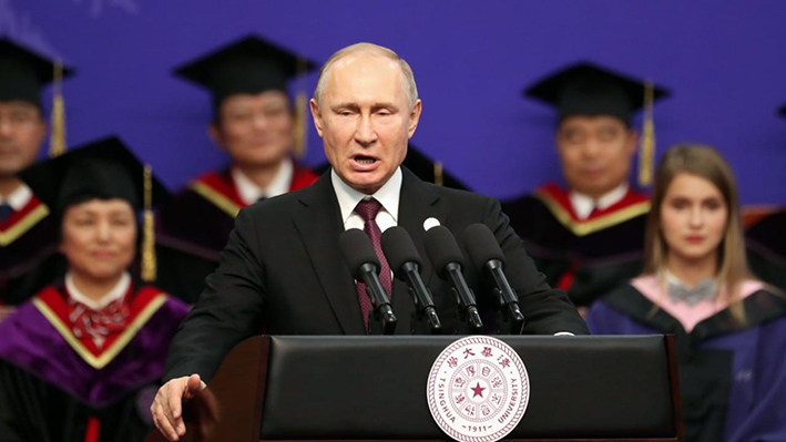 “No les dará tiempo ni a parpadear”: Putin advierte sobre el posible inicio de una guerra
