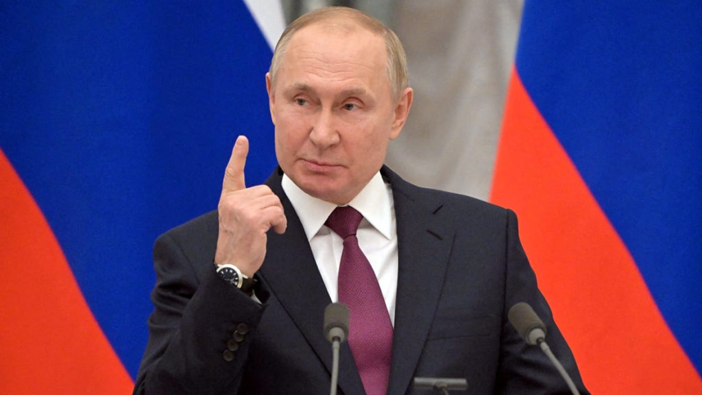 Vladimir Putin anunció operación militar especial en el este Ucrania