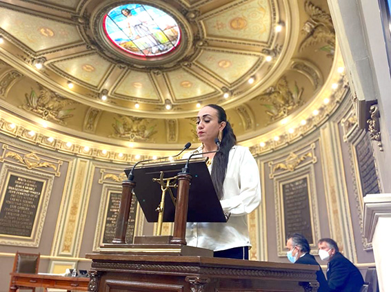 Aurora Sierra presenta iniciativa para reformar la sustracción infantil en el código penal