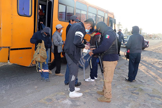 Seguridad pública refuerza estrategias para prevenir robos en transporte colectivo