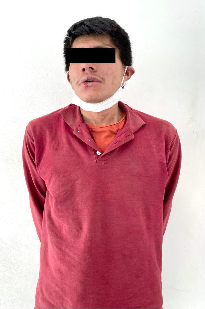 Detienen a presunto responsable de robo