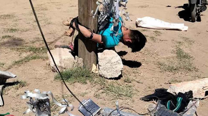 Apalean en Tepalcatepec, a presunto  ladrón