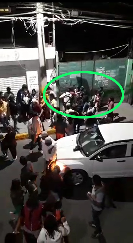 Carnaval en Momoxpan, terminó en pleito