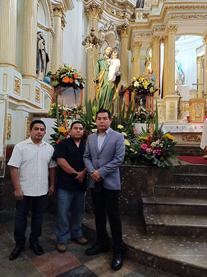 Carpinteros festejaron su día