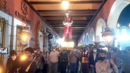 Inició la cuaresma con procesión