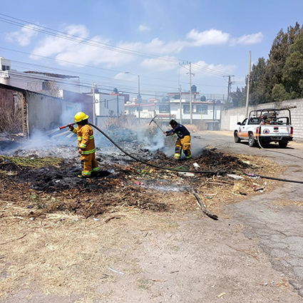Protección Civil emite recomendaciones para evitar incendios en temporada de calor